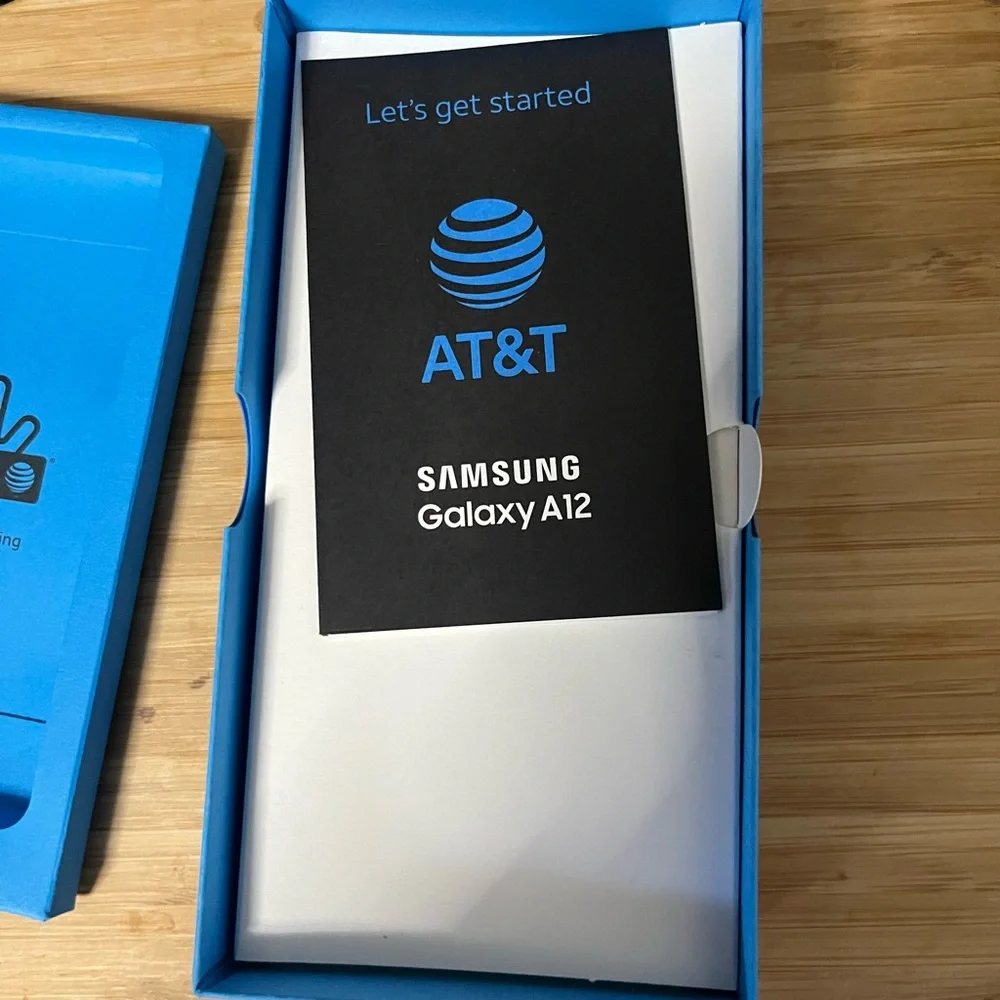 Sam sung galaxy A12 AT&T has been used and factory reset